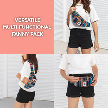 Load image into Gallery viewer, collage of fanny pack on female model