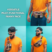 Load image into Gallery viewer, Fanny pack on male collage