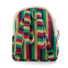 Load image into Gallery viewer, Hemp Mini Backpack - Bodhi Rasta-YogoBoho