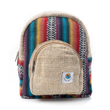 Load image into Gallery viewer, Hemp Mini Backpack - Bodhi Pride-YogoBoho