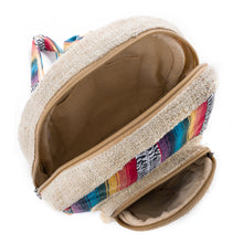 Load image into Gallery viewer, Hemp Mini Backpack - Bodhi Pride-YogoBoho