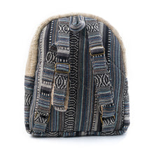 Load image into Gallery viewer, Hemp Mini Backpack - Bodhi Storm-YogoBoho
