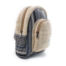 Load image into Gallery viewer, Hemp Mini Backpack - Bodhi Storm-YogoBoho
