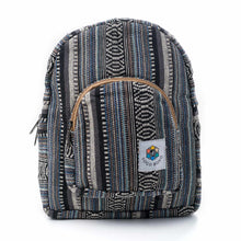 Load image into Gallery viewer, Boho Mini Backpack - Storm-YogoBoho
