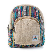 Load image into Gallery viewer, Hemp Mini Backpack - Bodhi Reef-YogoBoho
